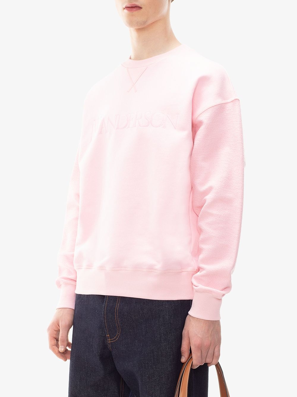 embroidered logo sweatshirt - 3