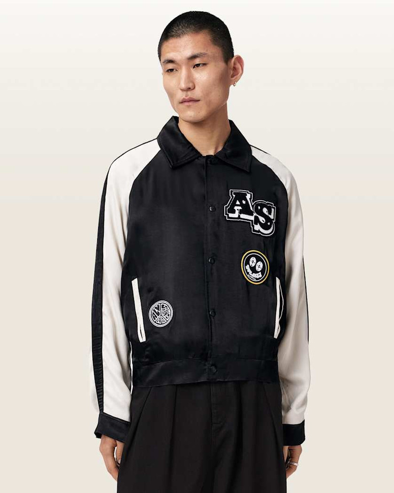 ORVILLE RELAXED FIT VARSITY PATCH JACKET 5