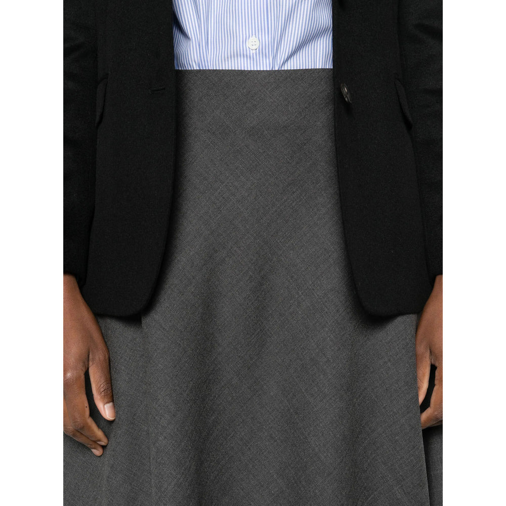 TAGLIATORE - Tagliatore Grey Skirts - A-Line Skirts Women - 2