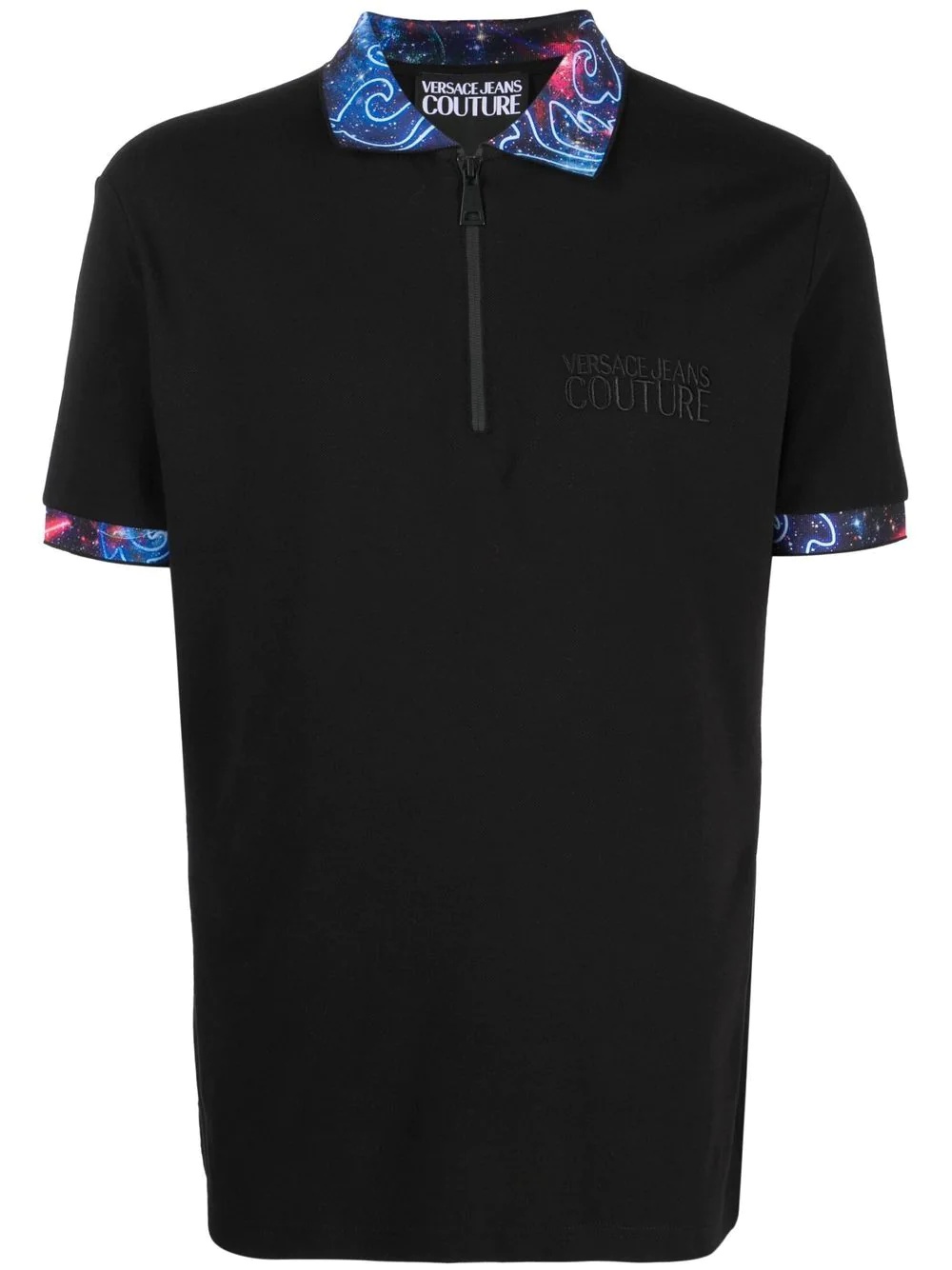 half-zip polo shirt - 1