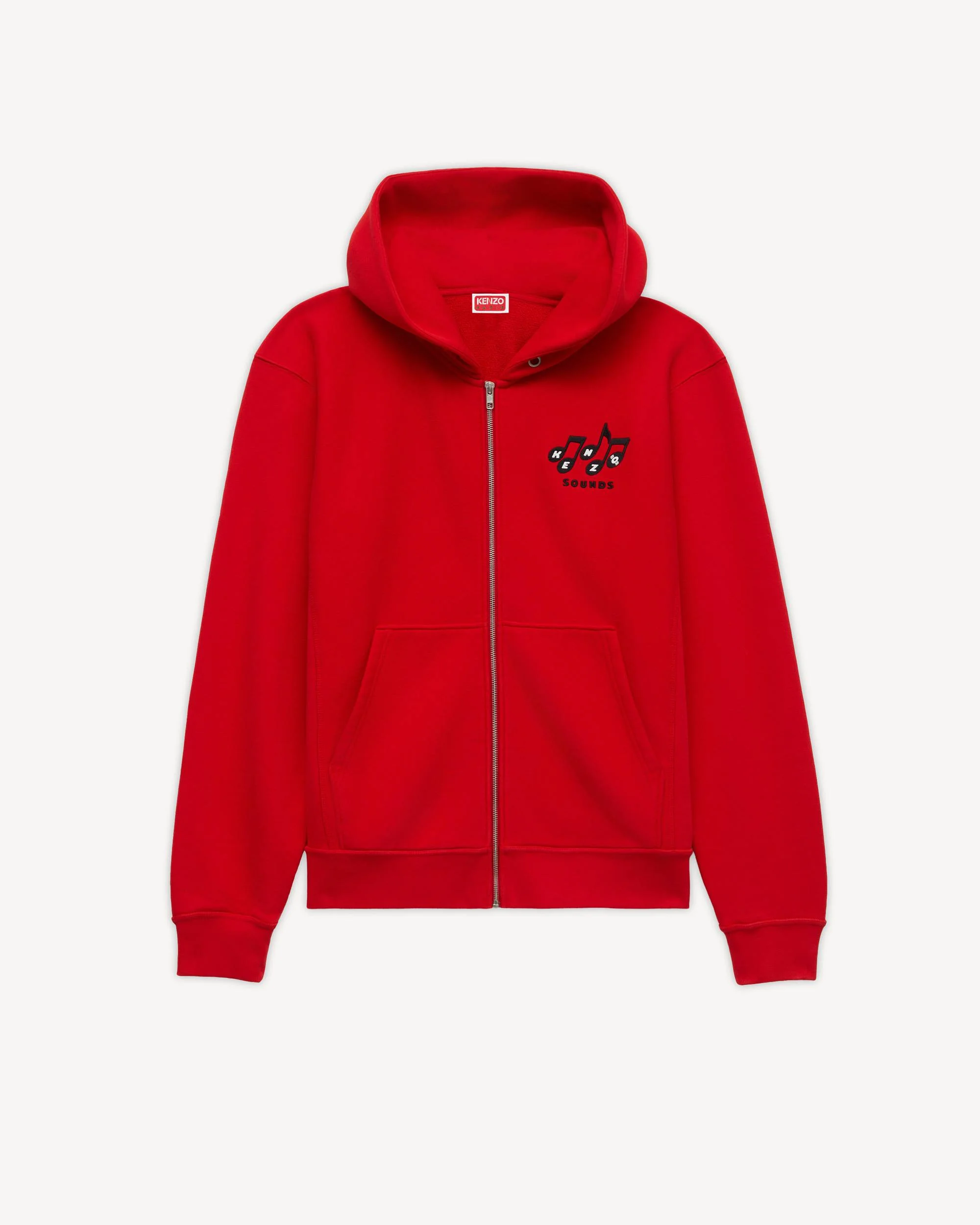 'KENZO Sounds' zip up hoodie in cotton - 1