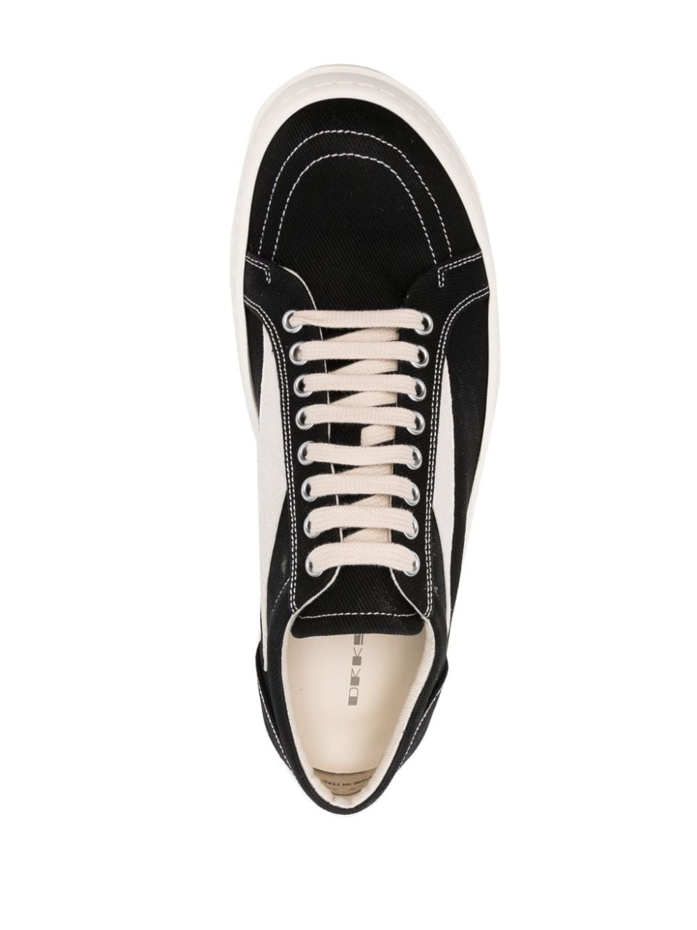 Rick Owens DRKSHDW lace-up low-top sneakers | REVERSIBLE