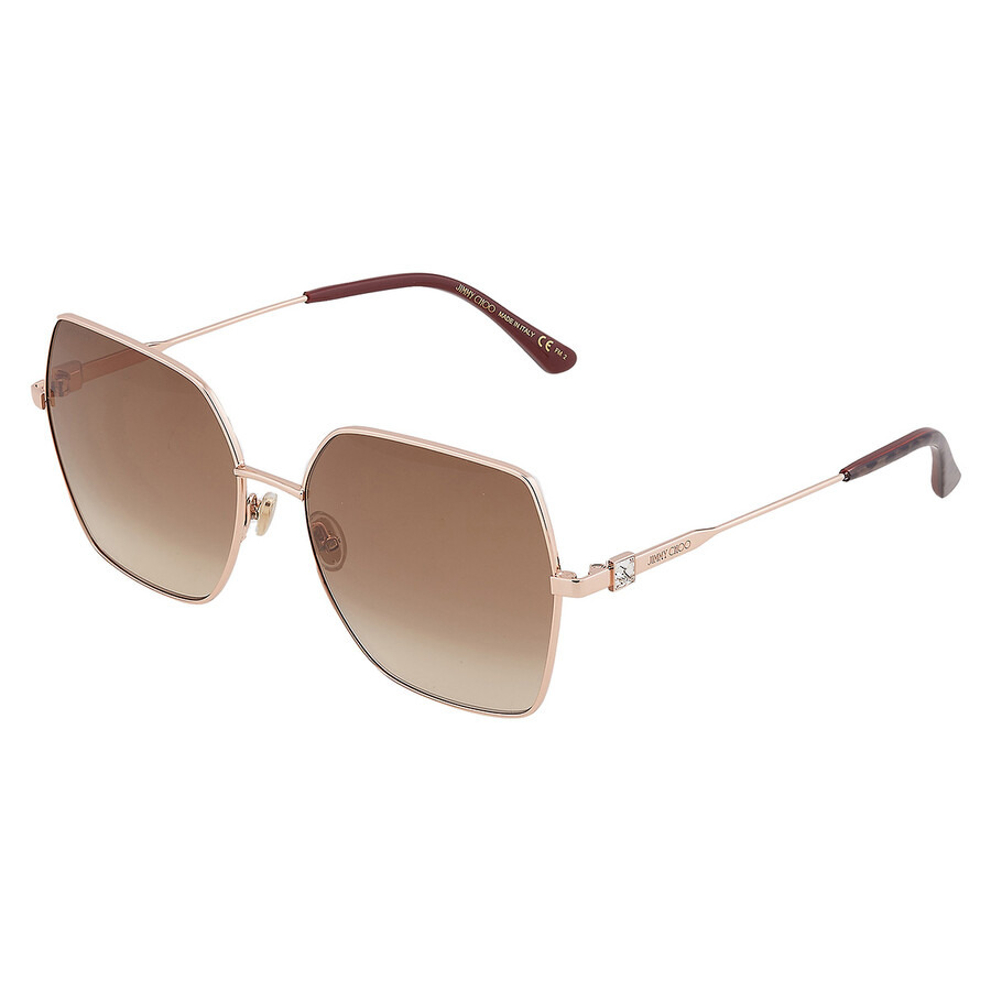 Jimmy Choo Brown Gradient Butterfly Ladies Sunglasses REYE/S 0DDB/HA 59 - 4