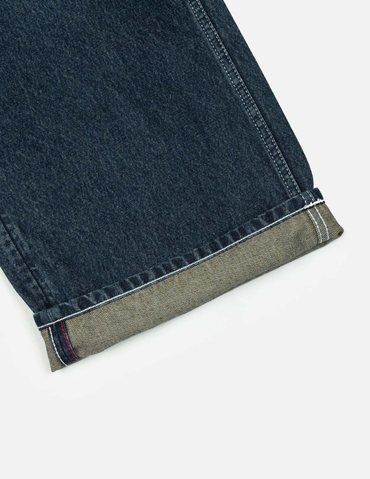 BUTTERFLY AND SEAGULL EMBROIDERY WIDE-LEG JEANS - 12
