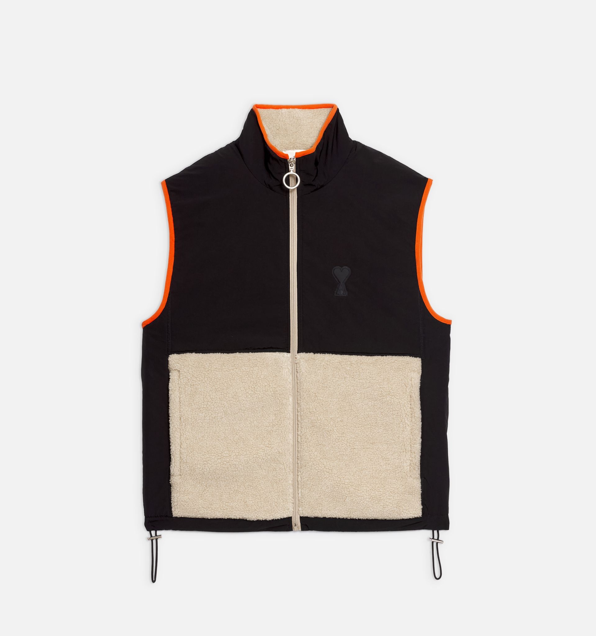 Ami De Cœur Sherpa Sleeveless Jacket - 2