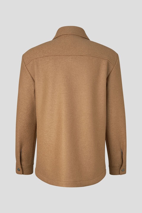Larry Shirt jacket in Camel - 3