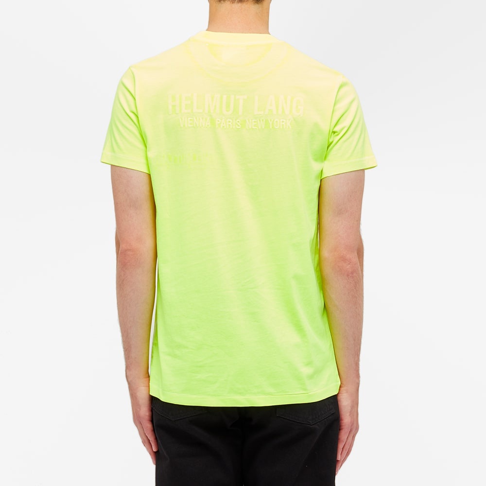 Helmut Lang Neon Logo Tee - 5