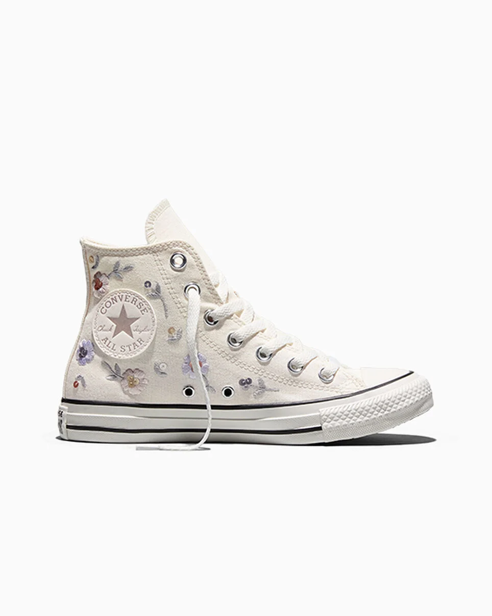 Chuck Taylor All Star Sequin Flowers - 1