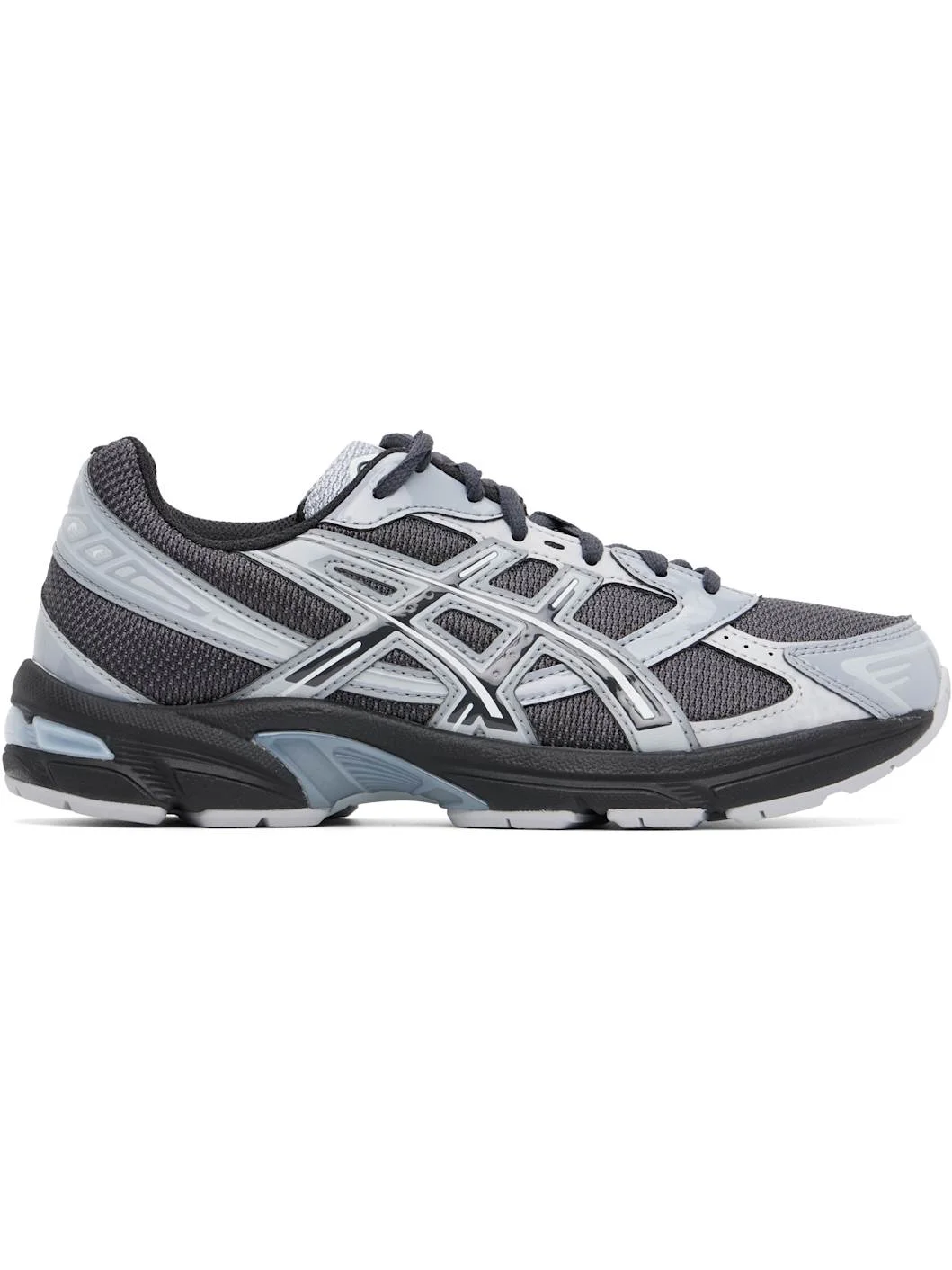 Black & Gray Gel-1130 Sneakers - 1