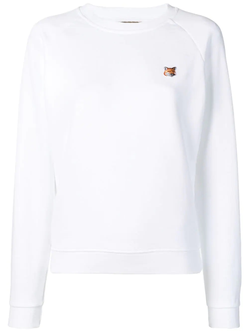 fox head patch sweatshirt - 1