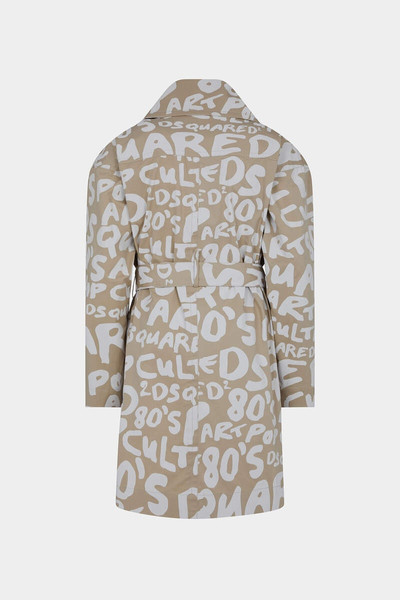 DSQUARED2 CITY ZIPPED TRENCH outlook