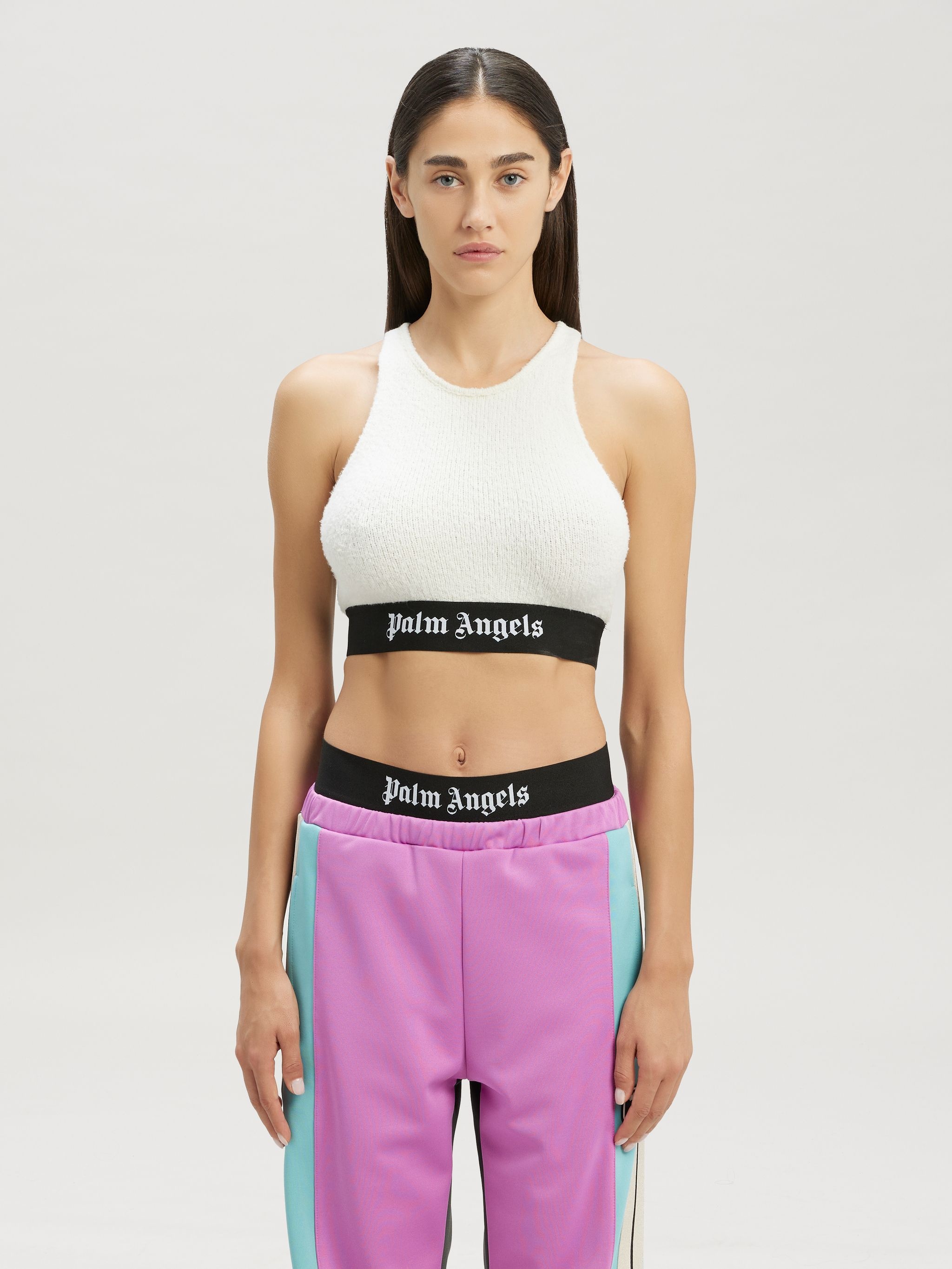 Bouclè Knit Logo Top - 3