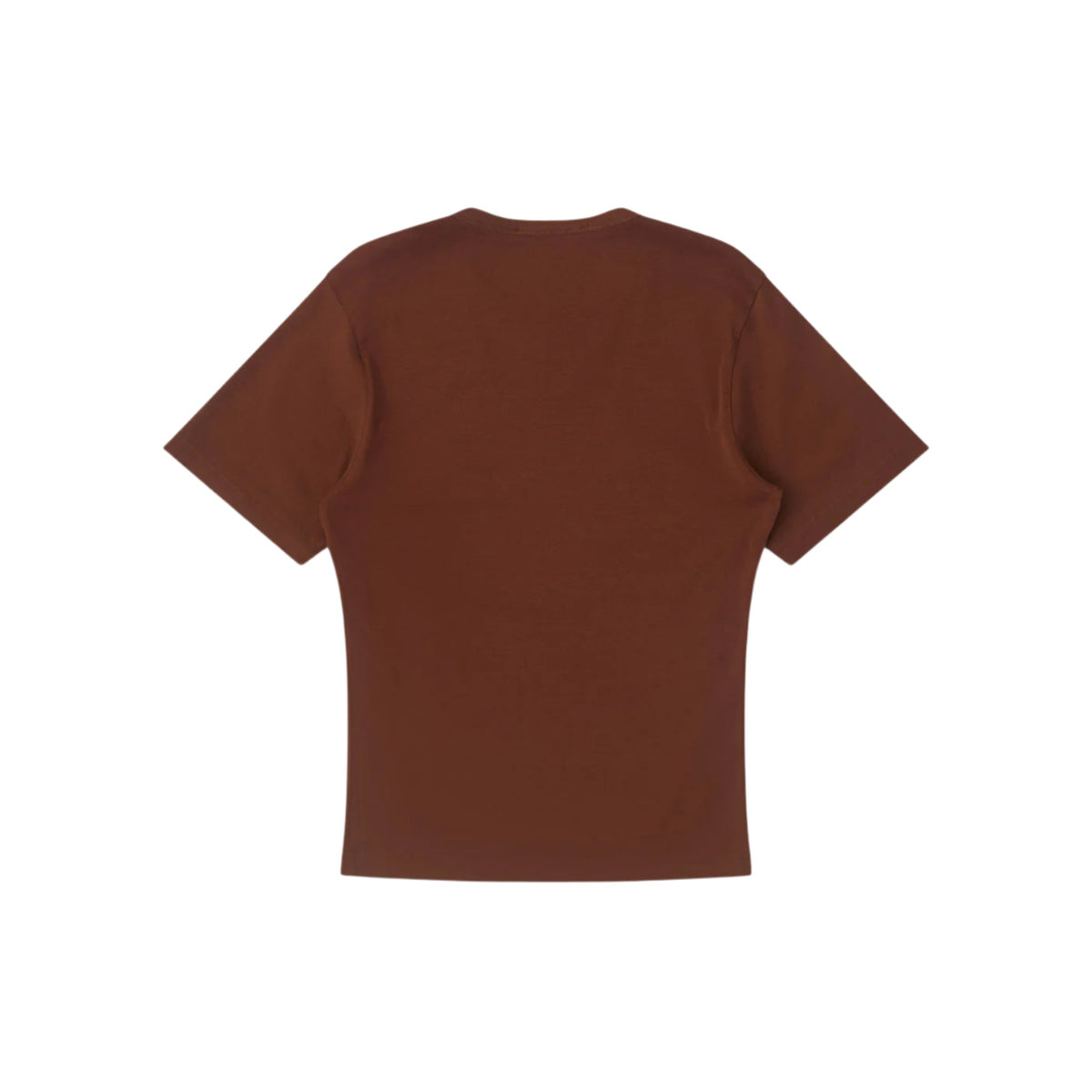 RIB T-SHIRT (BRUNETTE) - 2