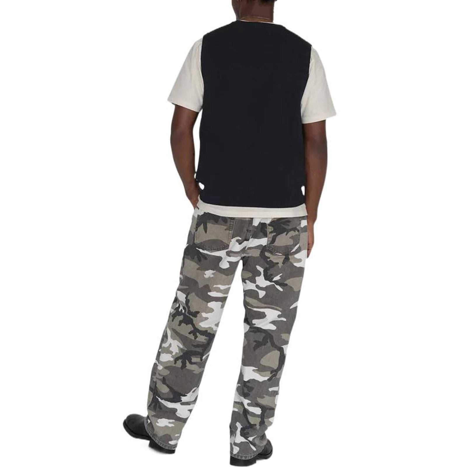 Stussy Photo Jacquard Vest 'Black' 117155 - 4