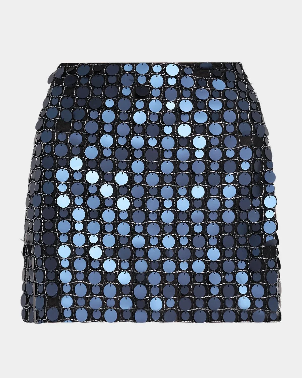 Adrienne Sequined Mini Skirt - 1