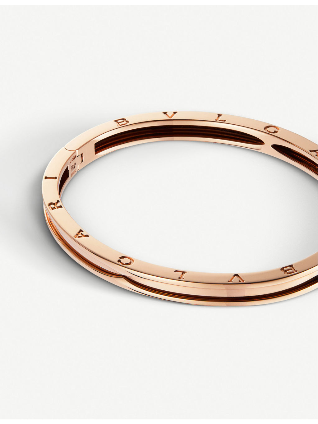 B.zero1 18ct rose-gold bangle bracelet - 3