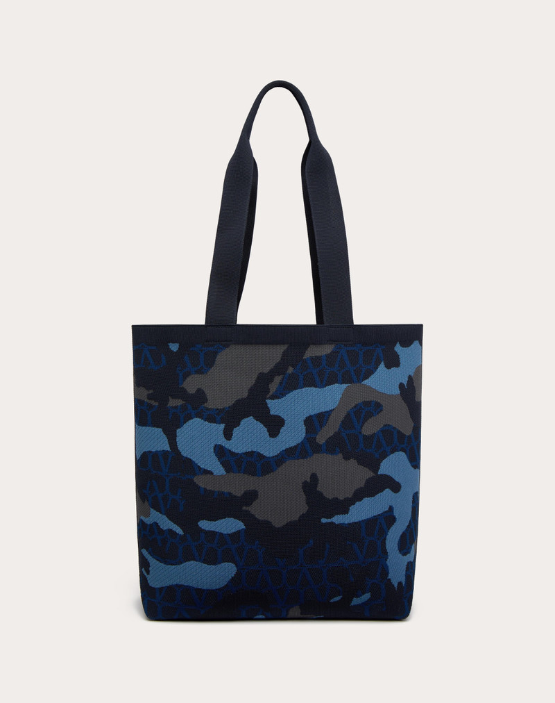TOILE ICONOGRAPHE CAMOU SHOPPING BAG 1