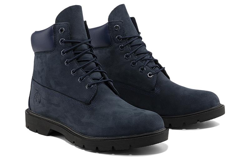 Timberland Classic 6 Inch Waterproof Boot 'Navy Nubuck' A2GP7 - 4