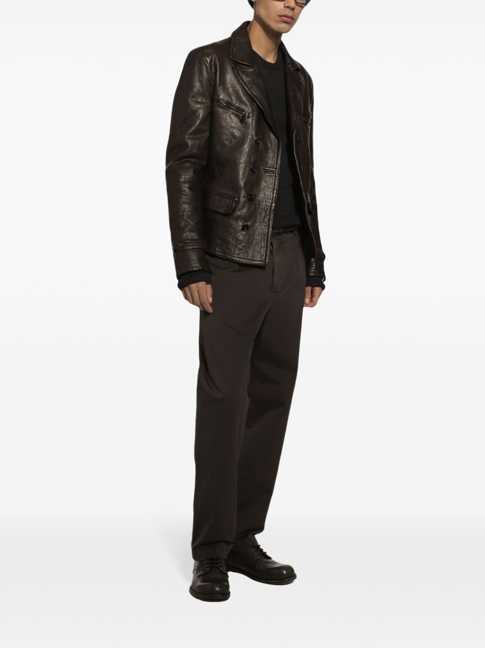 garment-dyed trousers - 2