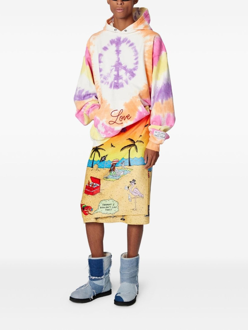 GALLERY DEPT. Peace Love hoodie outlook