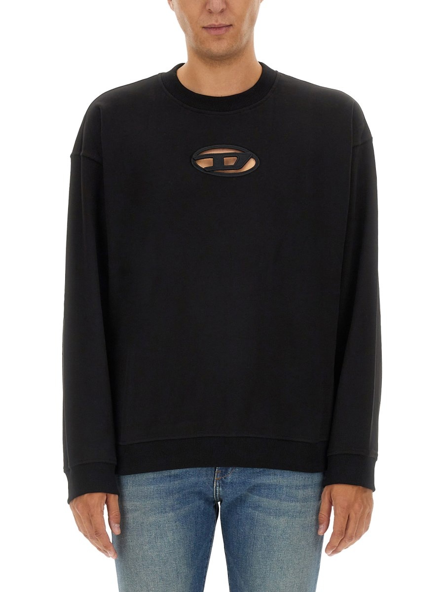 S-BOXT-OD COTTON JERSEY SWEATSHIRT - 1