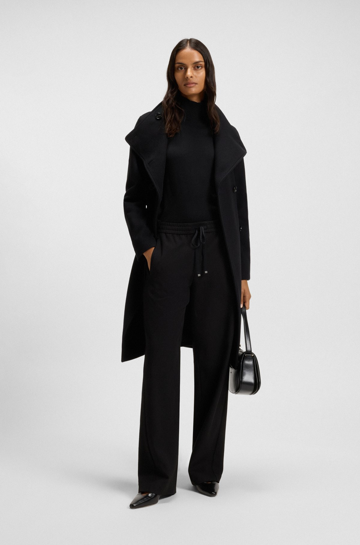 HIGH-NECK TOP IN MERINO WOOL - 3