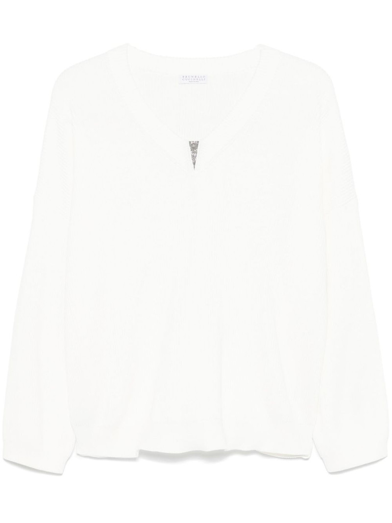 V-neck sweater 1