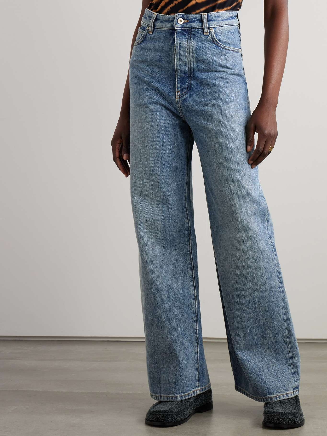 High-rise wide-leg jeans - 3