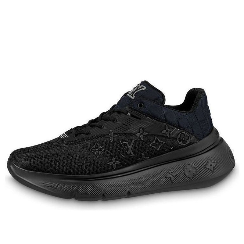 LOUIS VUITTON Show Up Sneakers 'Black' 1A9JRI - 1