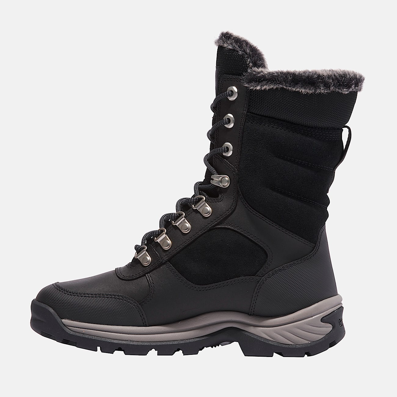 Women's White Ledge Tall Lace-Up Waterproof Snow Boot - 6