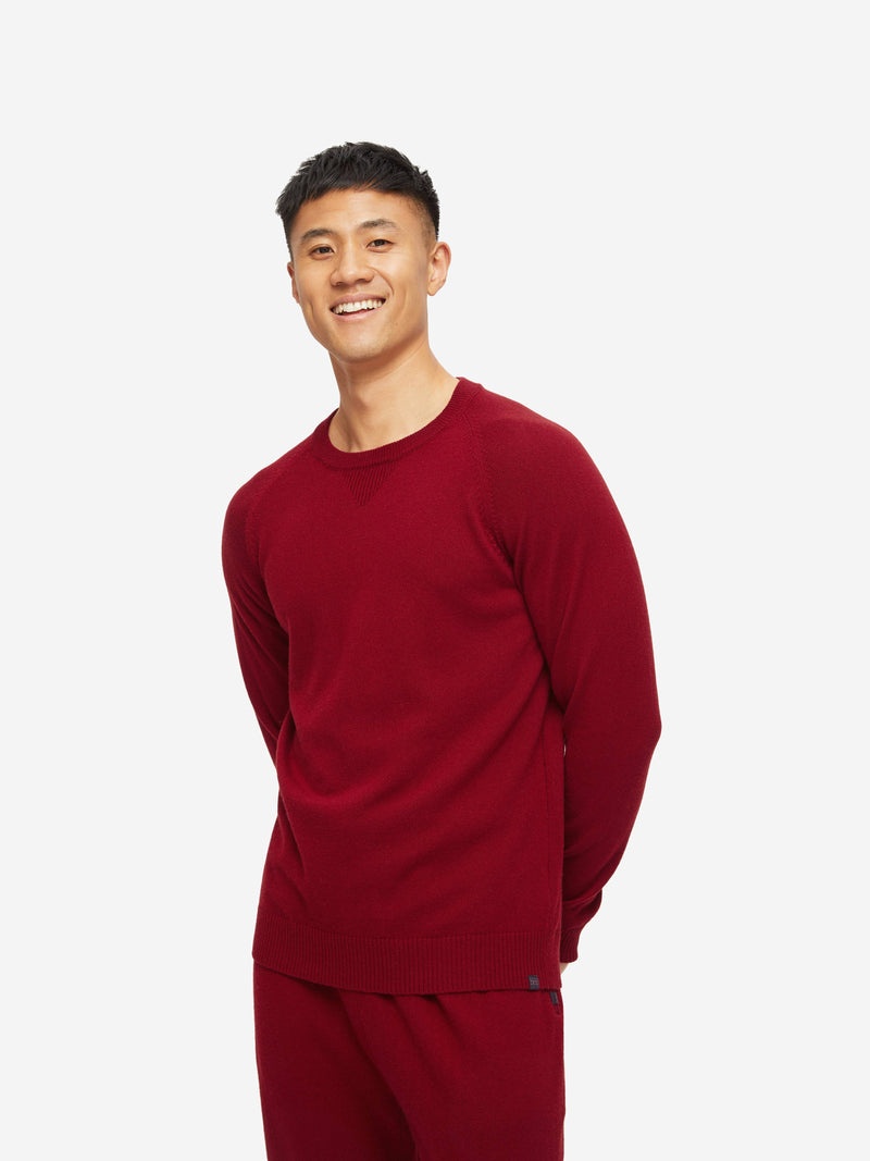 Men's Sweater Finley Cashmere Ruby - 4