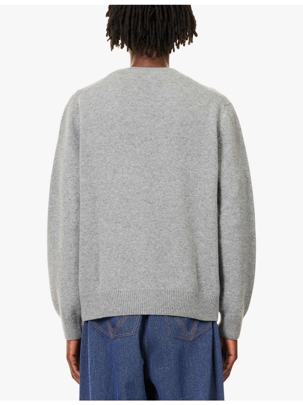 Anagram Crewneck Wool Jumper - 4