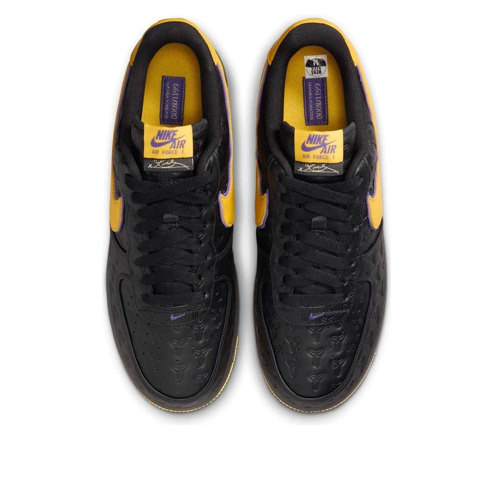 Nike x Kobe Bryant Air Force 1 Low 'Lakers Away' HV5122-001 - 3