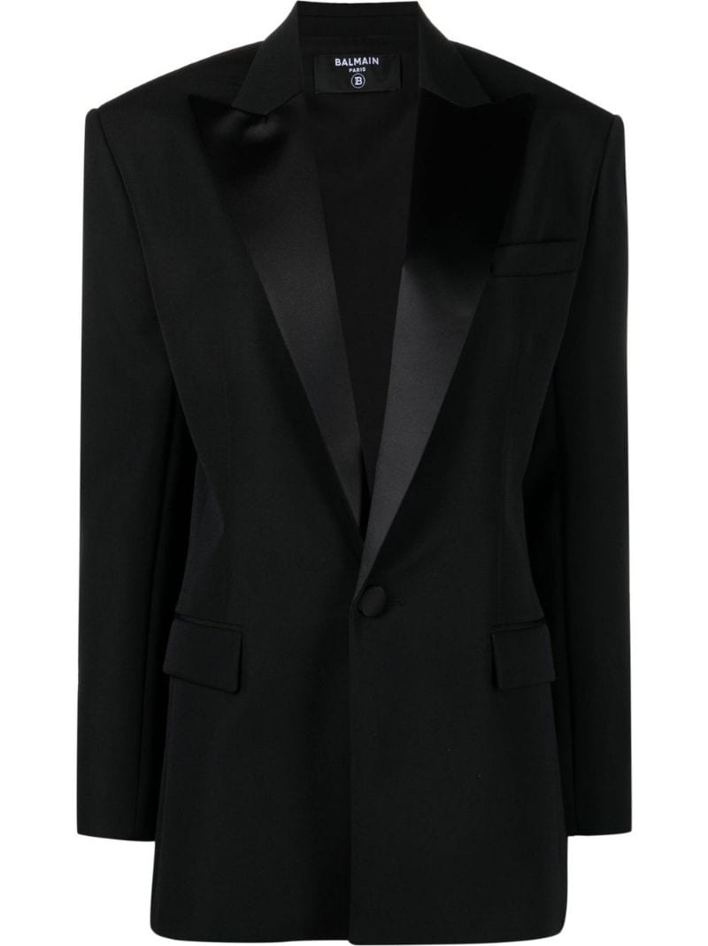 single-breasted blazer - 1