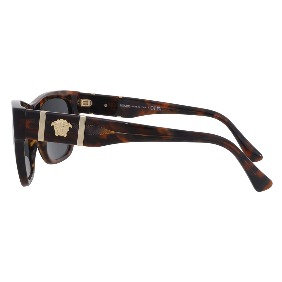 Versace Dark Grey Square Men's Sunglasses VE4457 542987 55 - 4