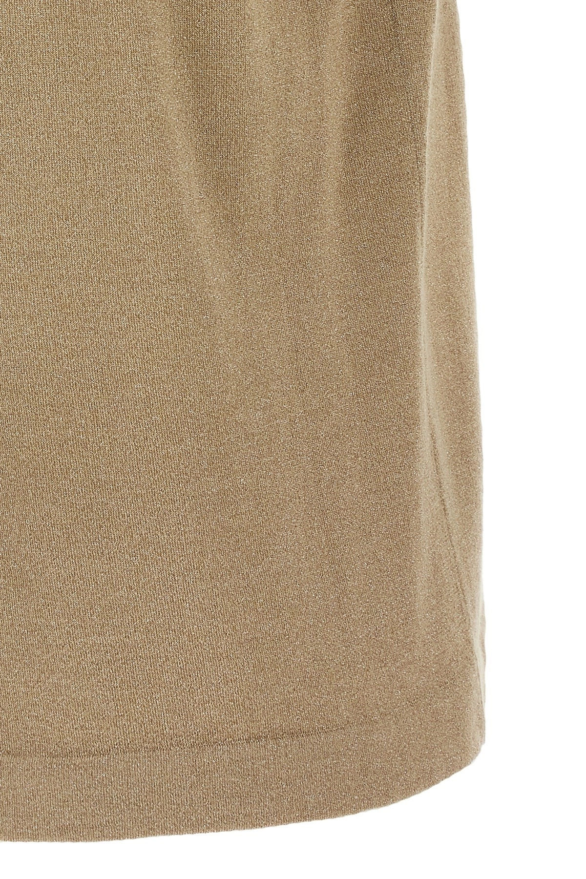 Lamé cashmere t-shirt - 4