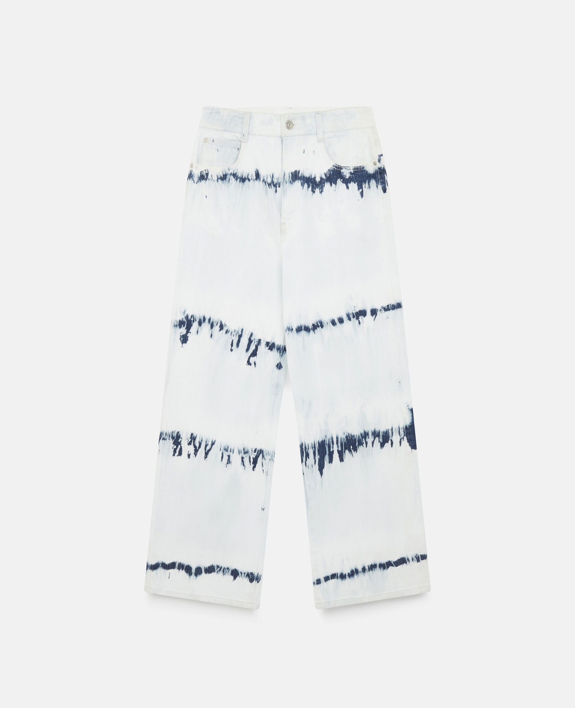 Tie-Dye Denim Pants - 1