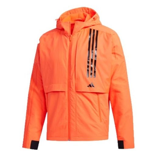 adidas O2 Wb Cb Sports Jacket Orange Red FM9420 - 1