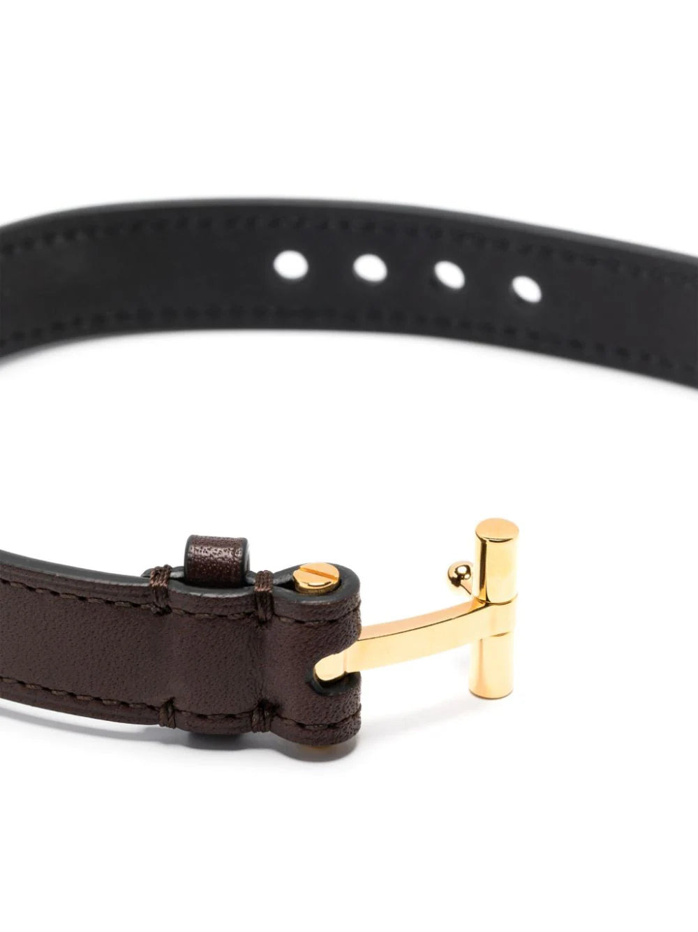 Tom Ford Men Bracelet With T Clasp - 2