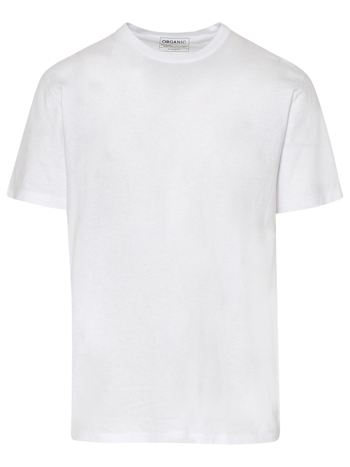 Maison Margiela Set Of 3 White Cotton T-Shirts Men - 7