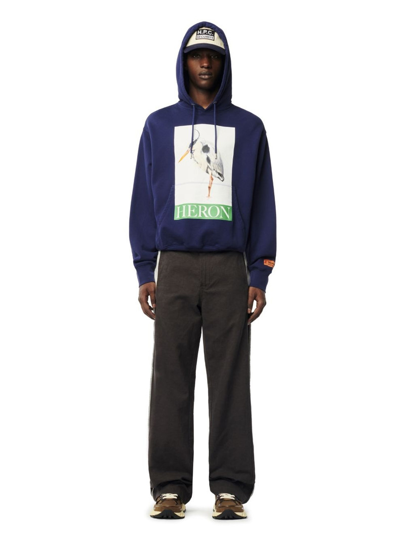 Heron Preston Heron Bird Painted Hoodie outlook