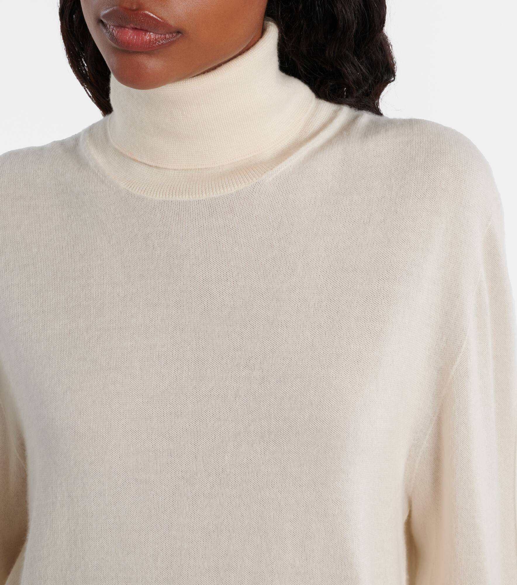 Lizzy cashmere turtleneck sweater - 4