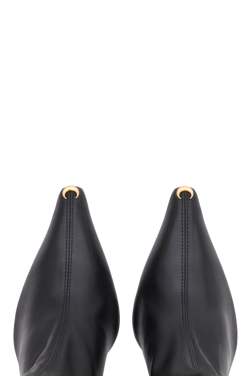 Smooth Leather Ms KiSS Thigh High Boots 4