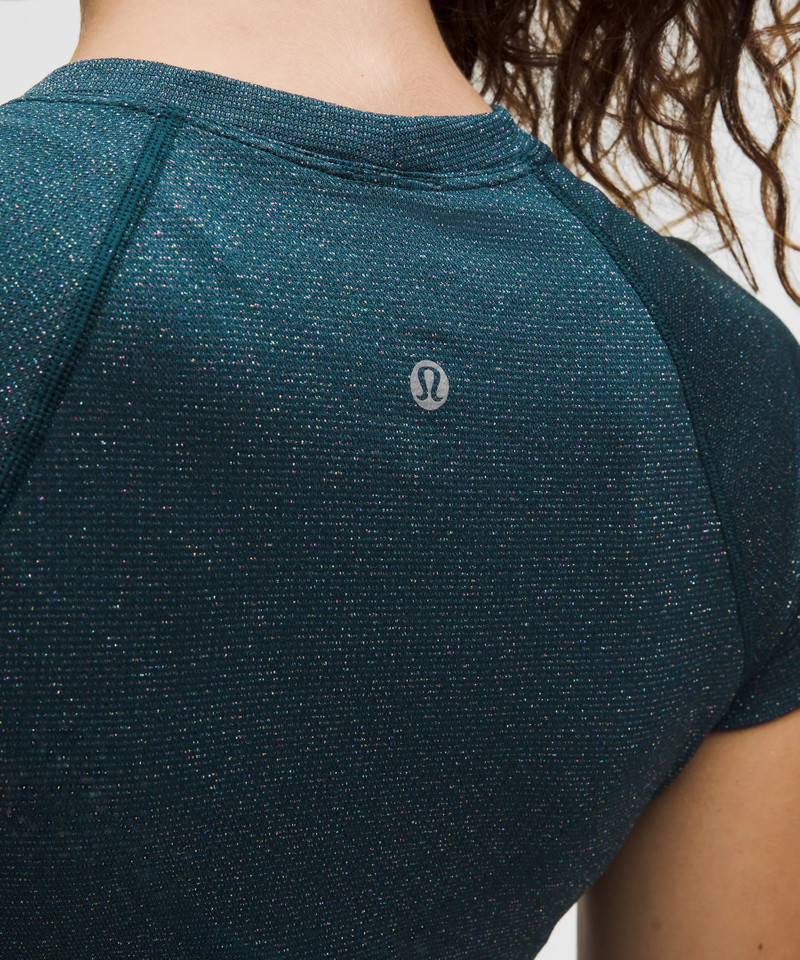 Swiftly Tech Cropped Short-Sleeve Shirt 2.0 *Sparkle 5
