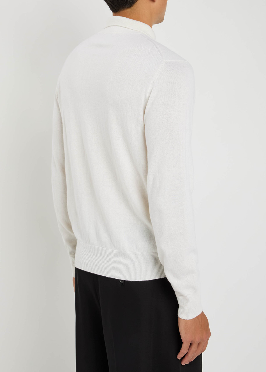 Allude Cashmere Polo Shirt - 2
