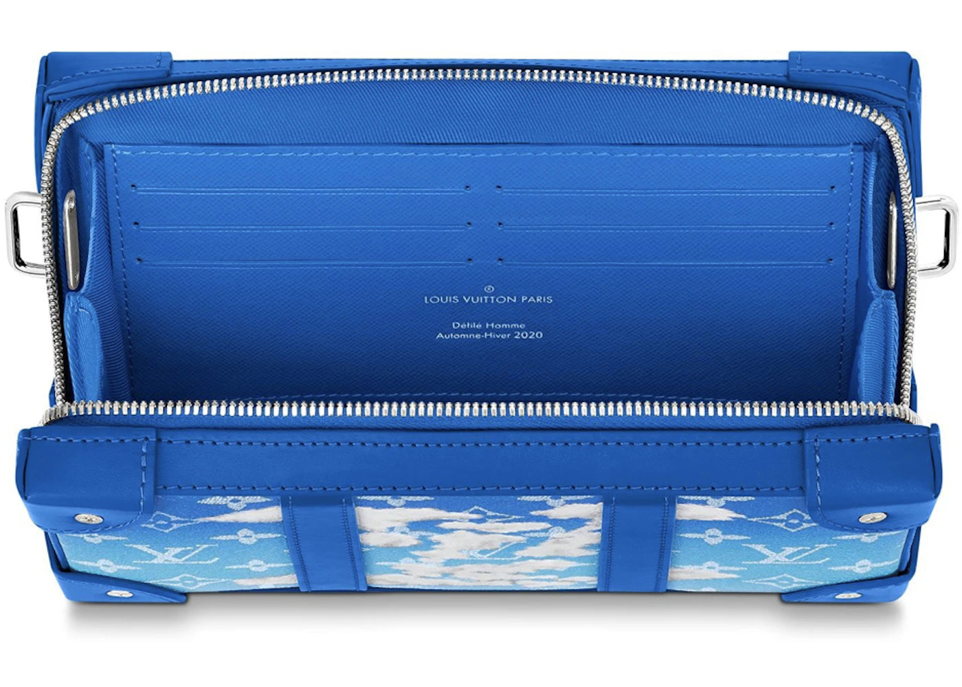 Louis Vuitton Soft Trunk Wallet (6 Card Slot) Clouds Monogram Blue - 3