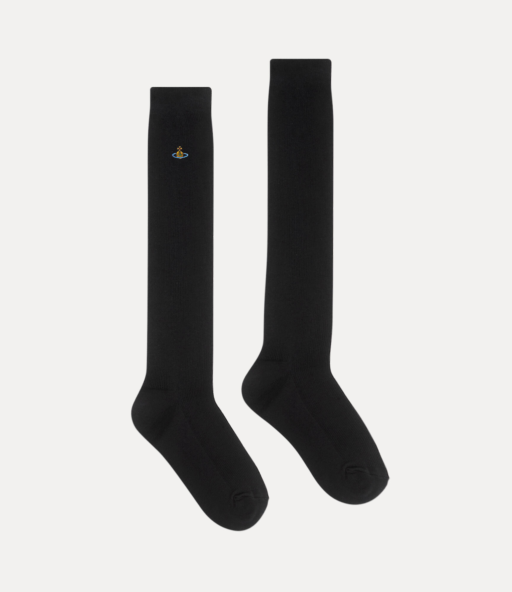 RIBBED HIGH SOCK - 2