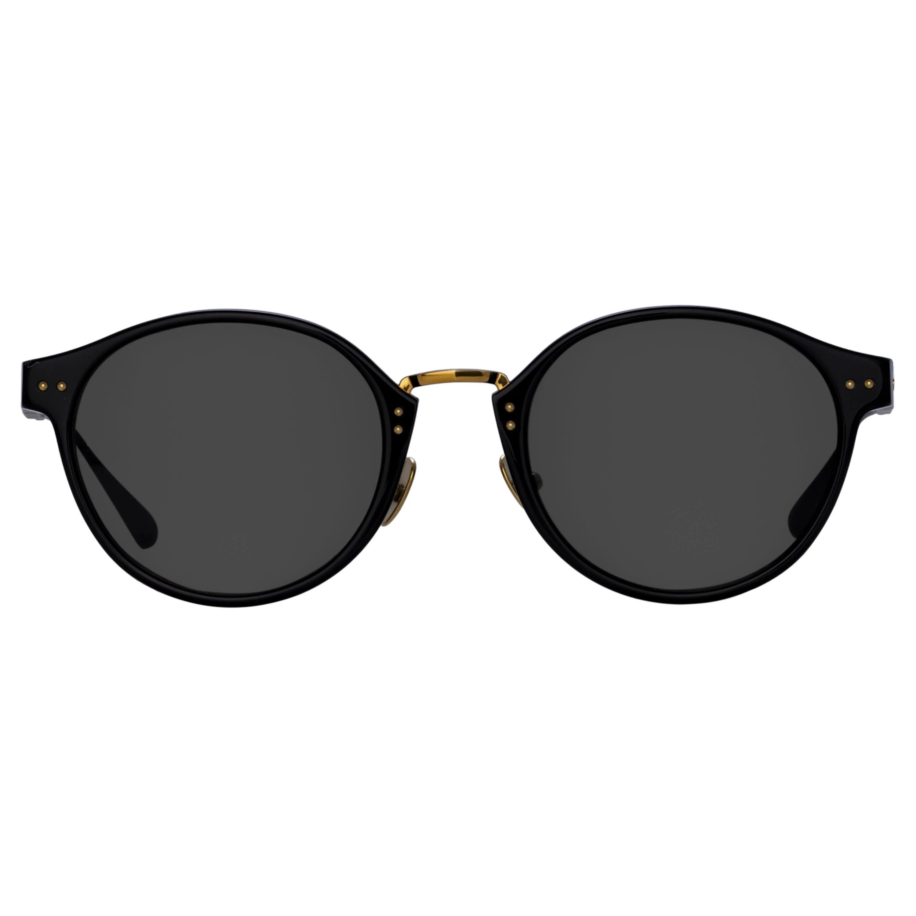 Marco Oval Sunglasses in Black - 1