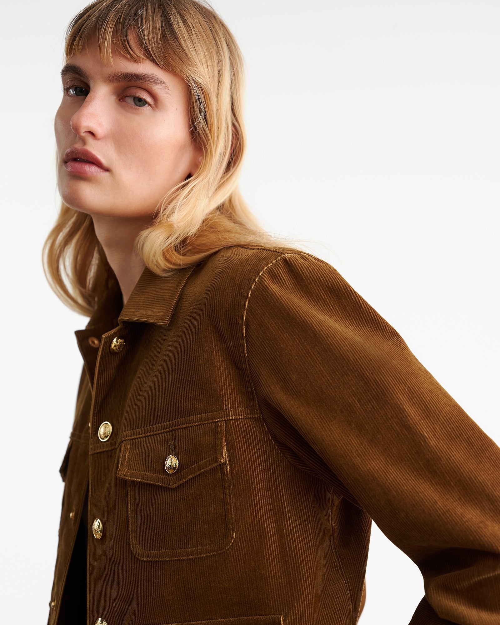 Lizeth Corduroy Jacket - 3
