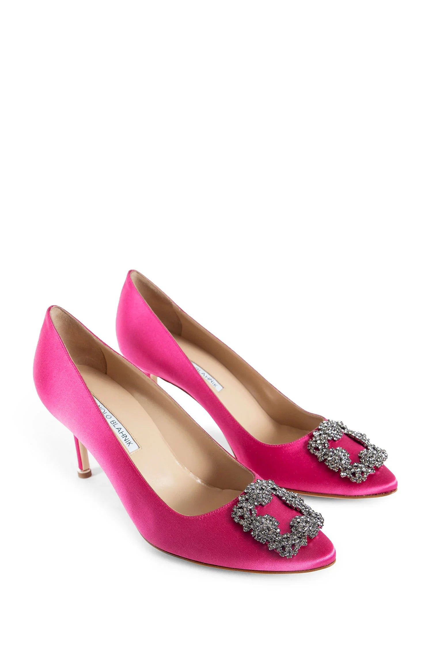 Hangisi-Satin-Jewel-Buckle-Pumps - 7